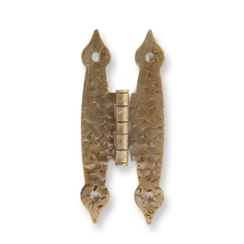 3-1/2 H-Hinge, Antique Brass