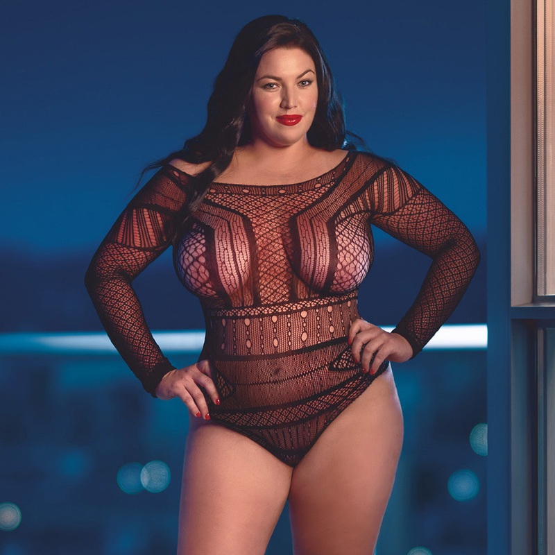 Scandal – Off The Shoulder Body Suit – Curvy