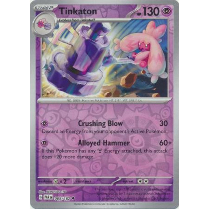 SV Paradox Rift 085/182 Tinkaton (Reverse Holo)
