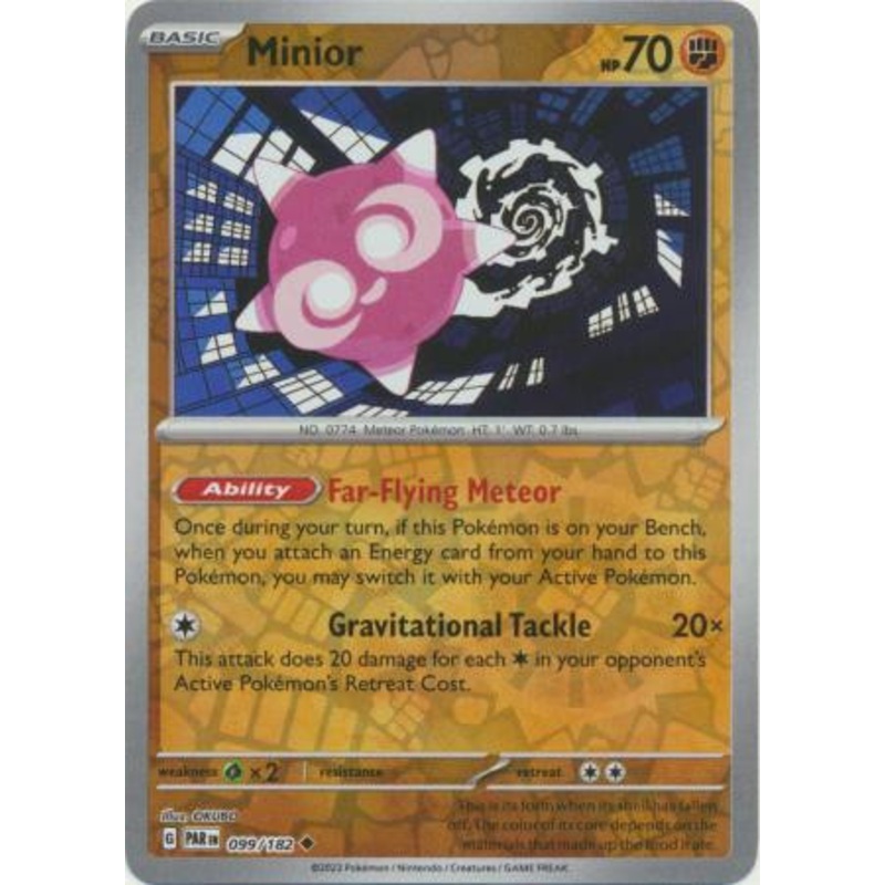 SV Paradox Rift 099/182 Minior (Reverse Holo)
