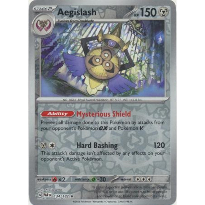SV Paradox Rift 134/182 Aegislash (Reverse Holo)