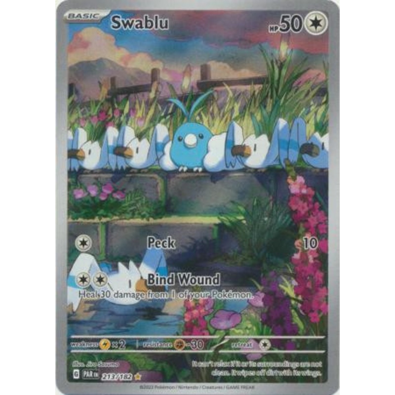 SV Paradox Rift 213/182 Swablu (Illustration Rare)