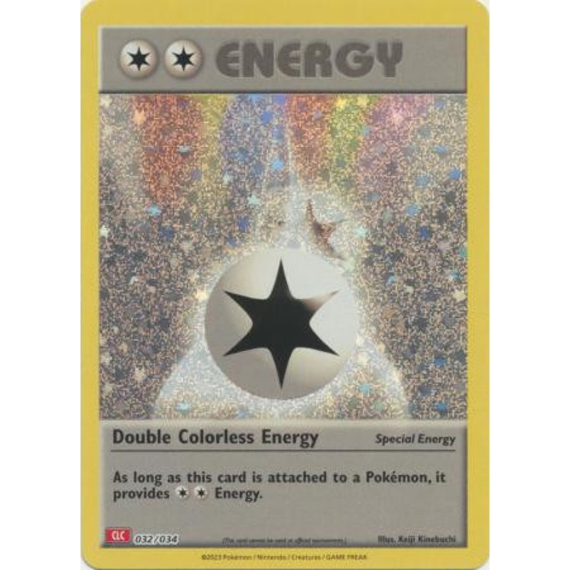 TCG Classic Collection: Charizard Deck 032/034 Double Colorless Energy (Holo)