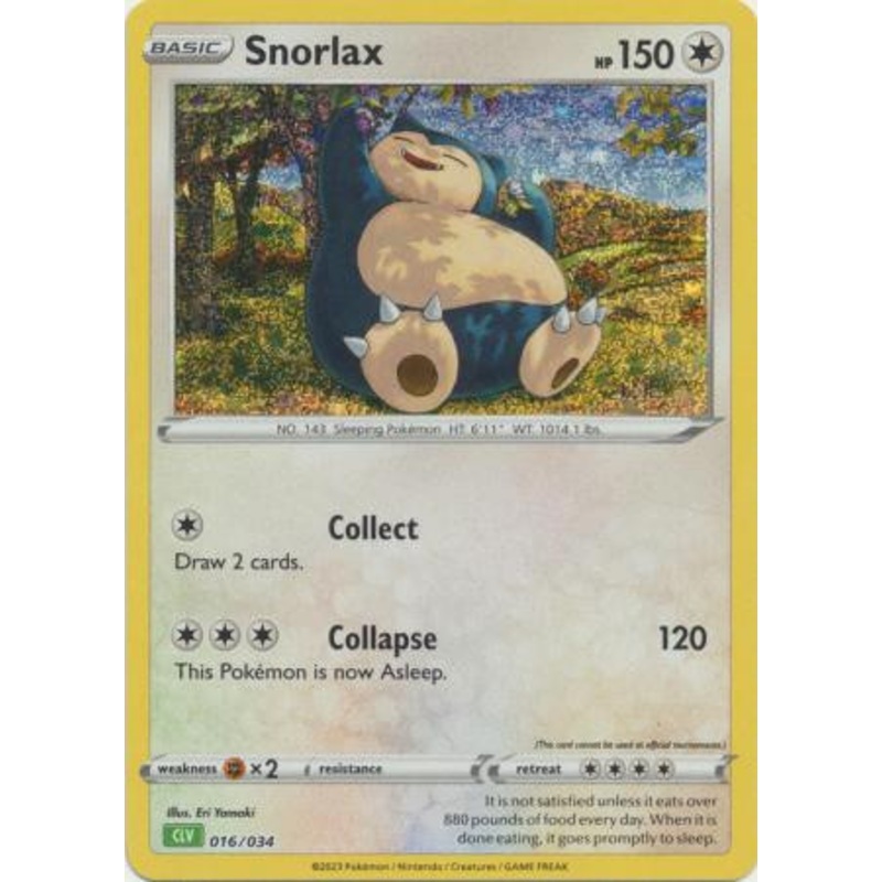 TCG Classic Collection: Venusaur Deck 016/034 Snorlax (Holo)