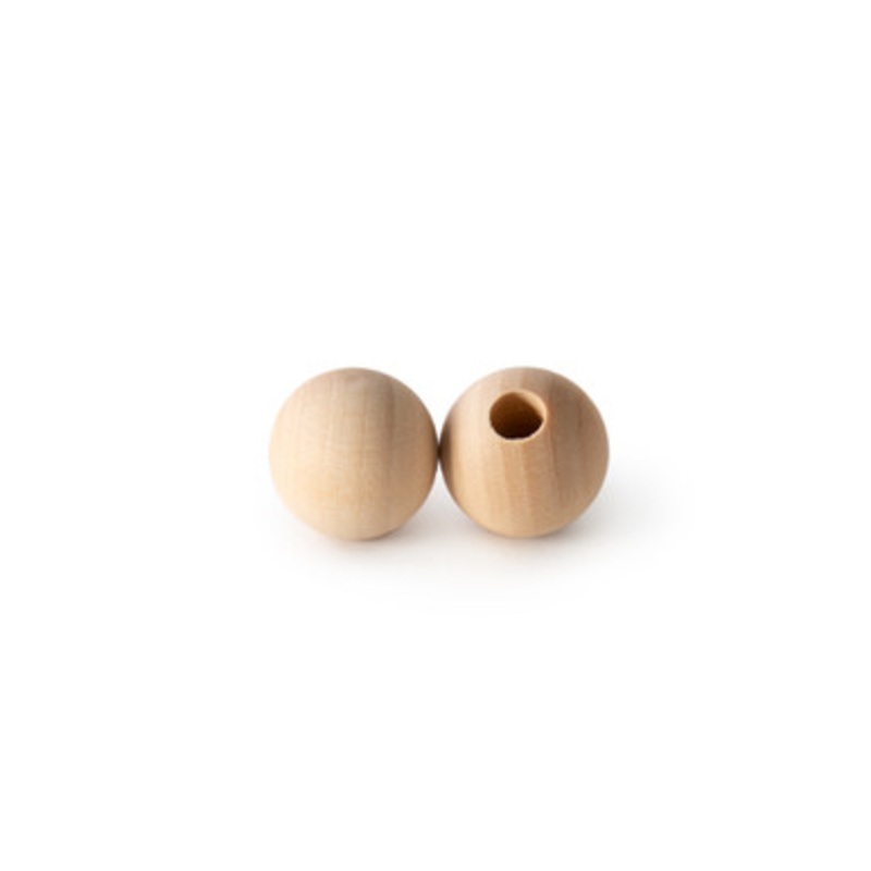 3/4 Wood Ball Dowel Cap