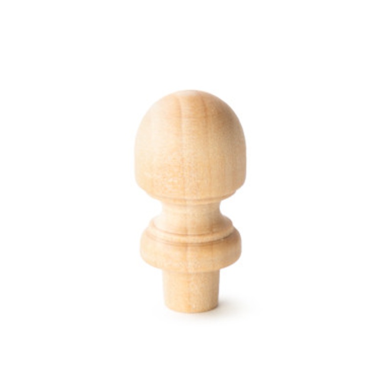 1-1/2 Wood Finial