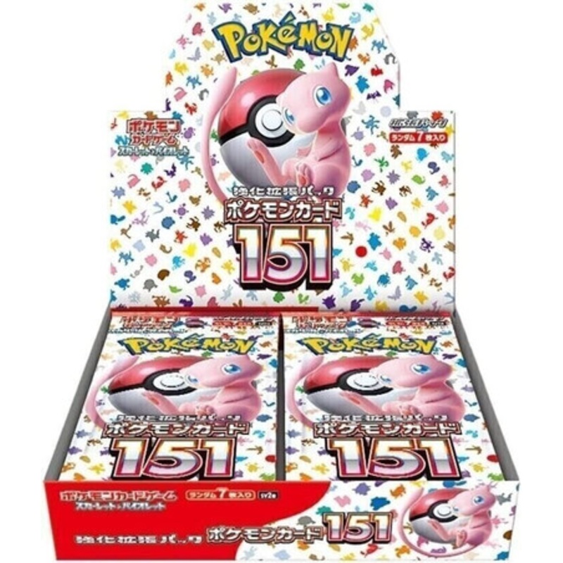 (JAPANESE) Pokemon SV2a Pokemon 151 Booster Box