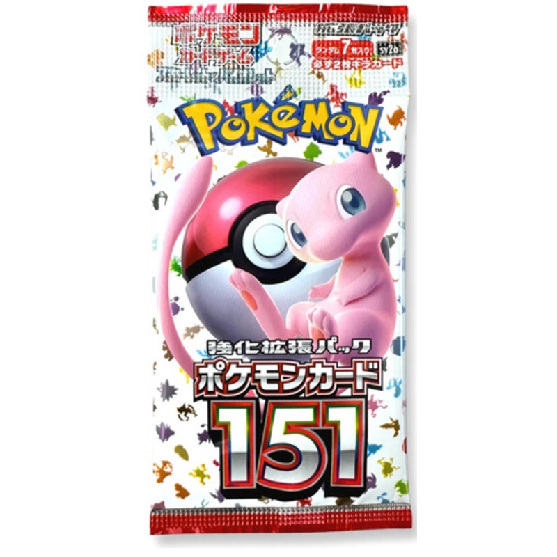 (JAPANESE) Pokemon SV2a Pokemon 151 Booster Pack