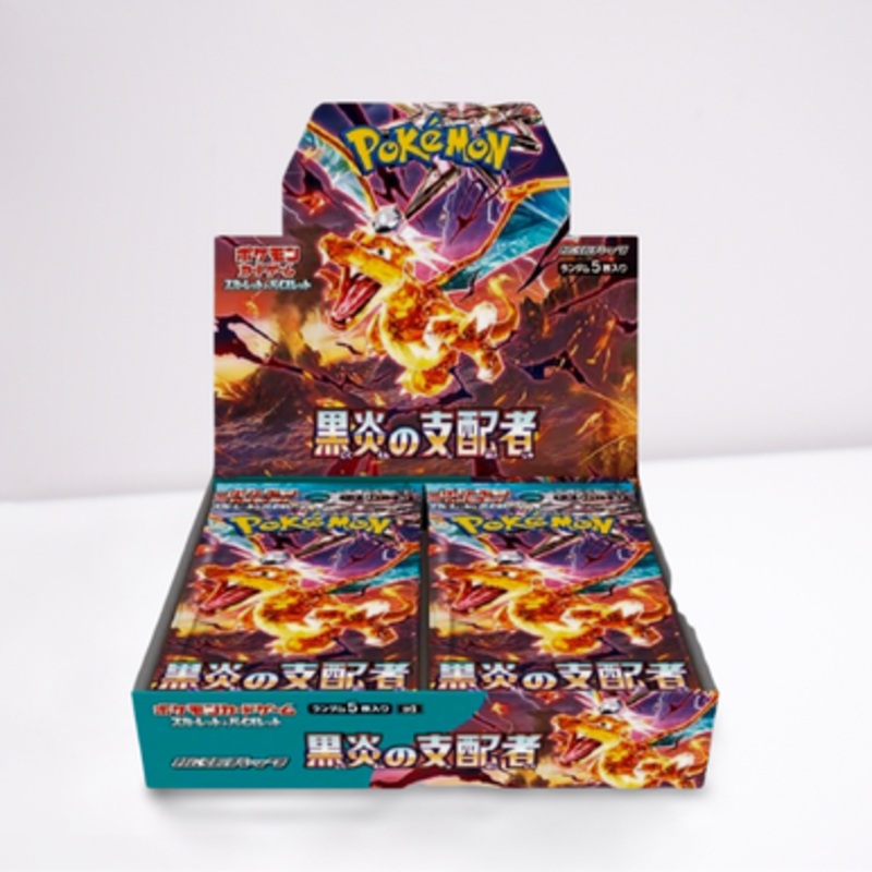 (JAPANESE) Pokemon SV3 Ruler of Black Flame Booster Box