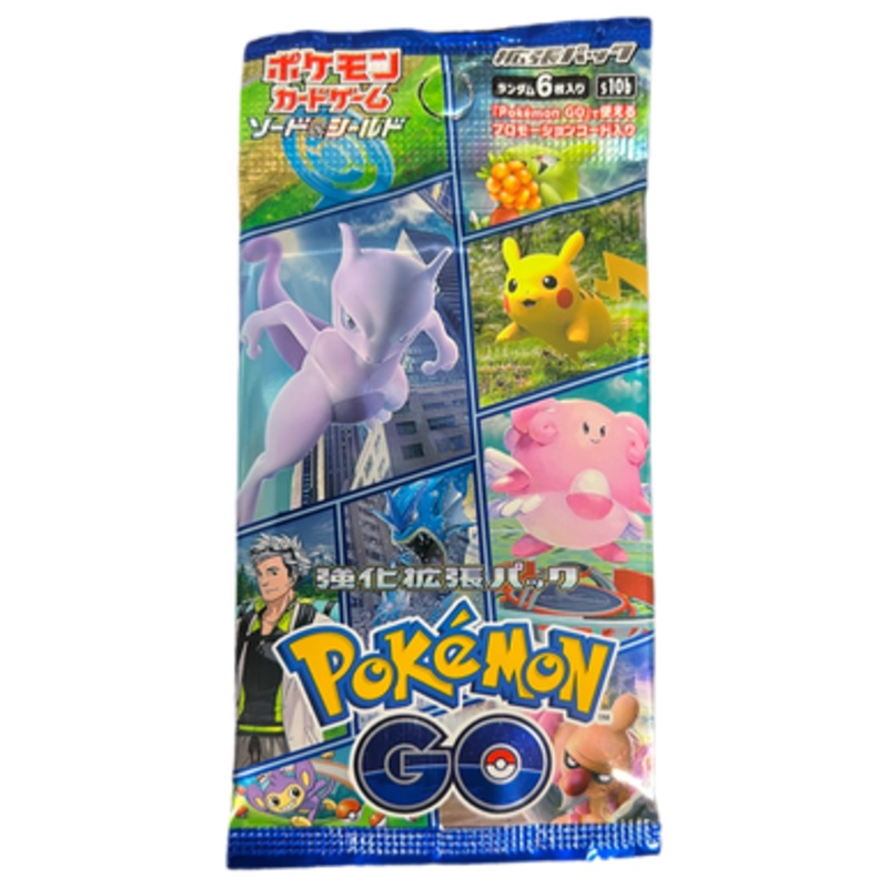 (JAPANESE) Pokemon s10b Pokemon GO Booster Pack