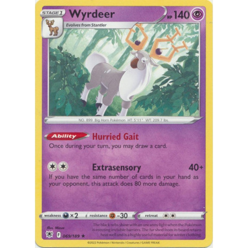 Astral Radiance 069/189 Wyrdeer (Non-Holo)