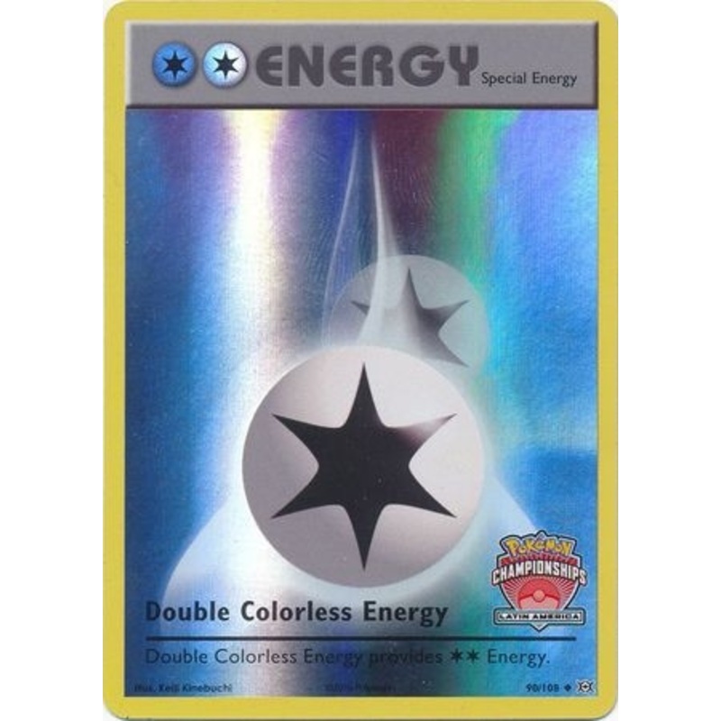 XY Evolutions 090/108 Double Colorless Energy (League Promo Latin America)