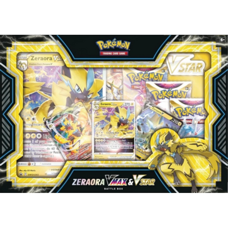 Zeraora VMAX & VSTAR Battle Box