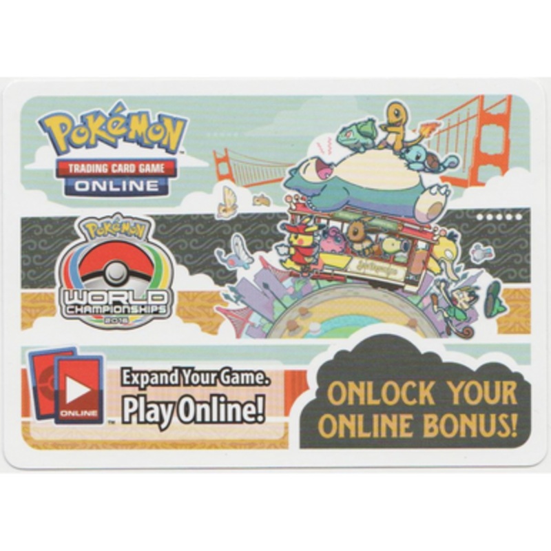 Worlds Welcome Kit 2016 TCG Online Code Card