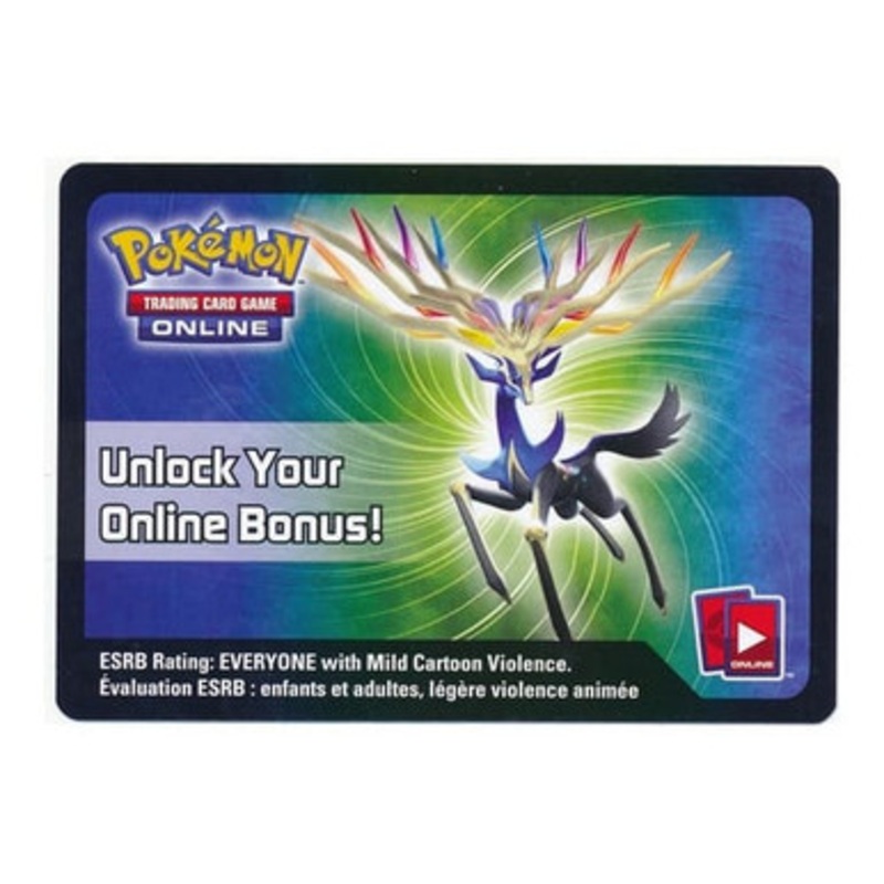 Xerneas EX TCG Online Code Card