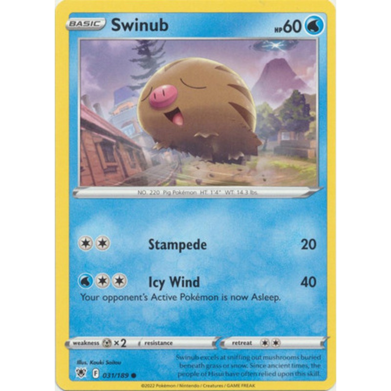 Astral Radiance 031/189 Swinub