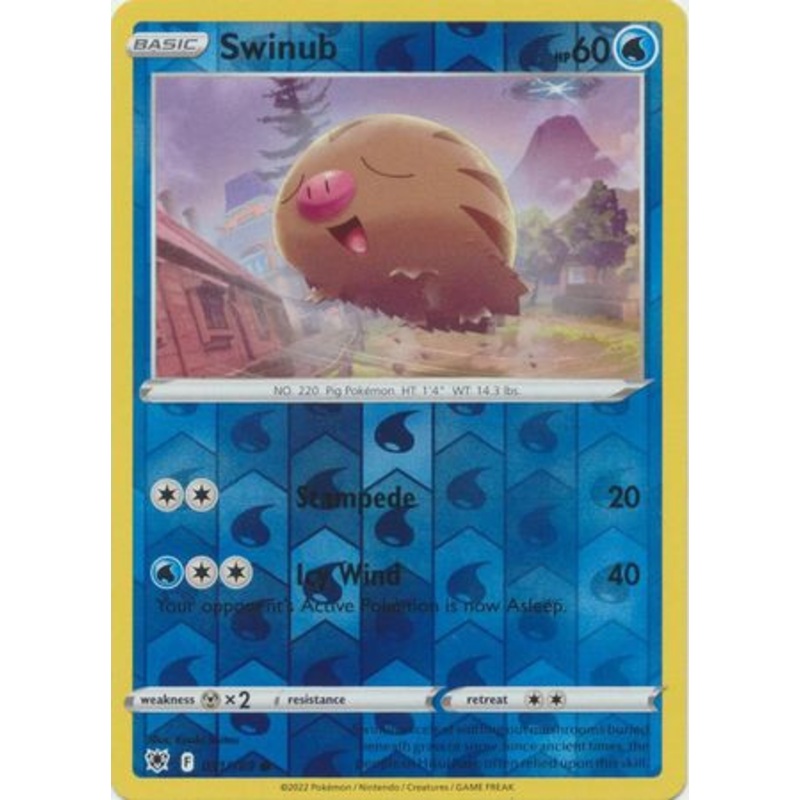 Astral Radiance 031/189 Swinub (Reverse Holo)