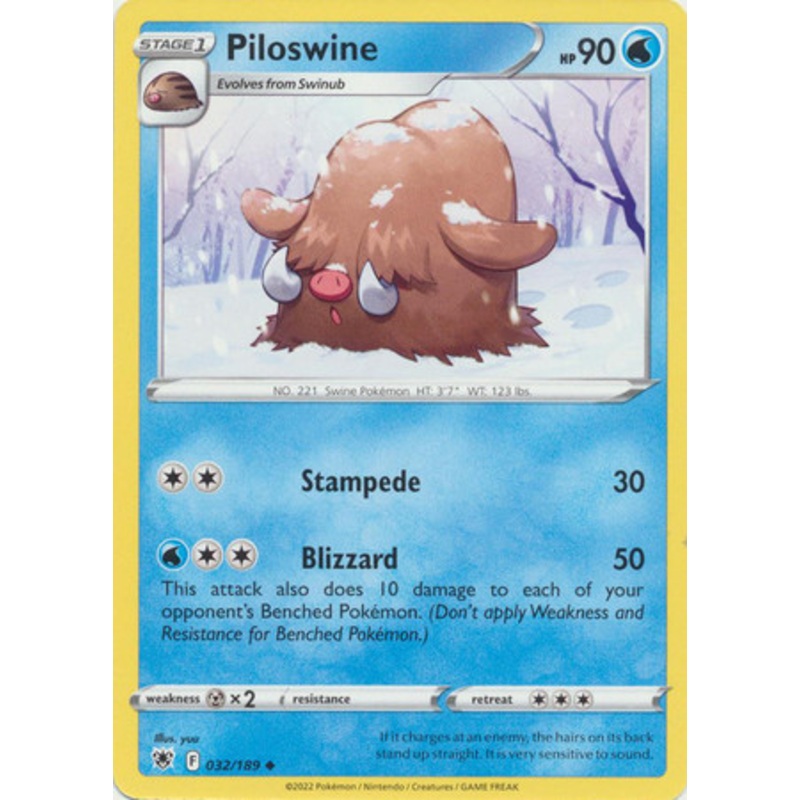 Astral Radiance 032/189 Piloswine