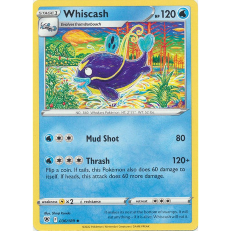 Astral Radiance 036/189 Whiscash