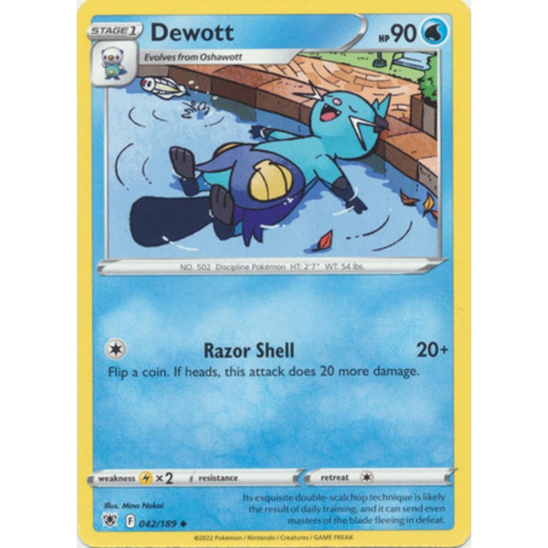 Astral Radiance 042/189 Dewott