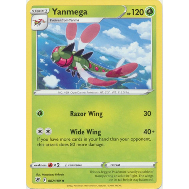 Astral Radiance 007/189 Yanmega