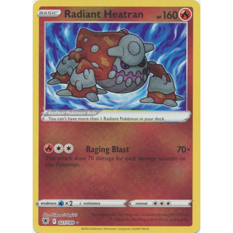 Astral Radiance 027/189 Radiant Heatran