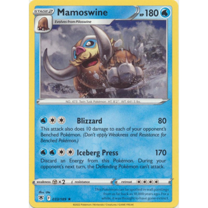 Astral Radiance 033/189 Mamoswine