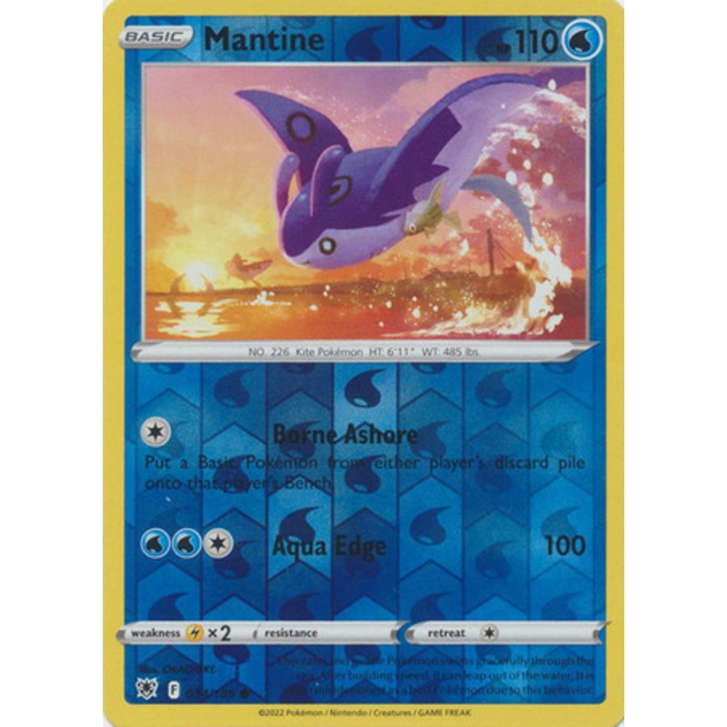 Astral Radiance 034/189 Mantine (Reverse Holo)