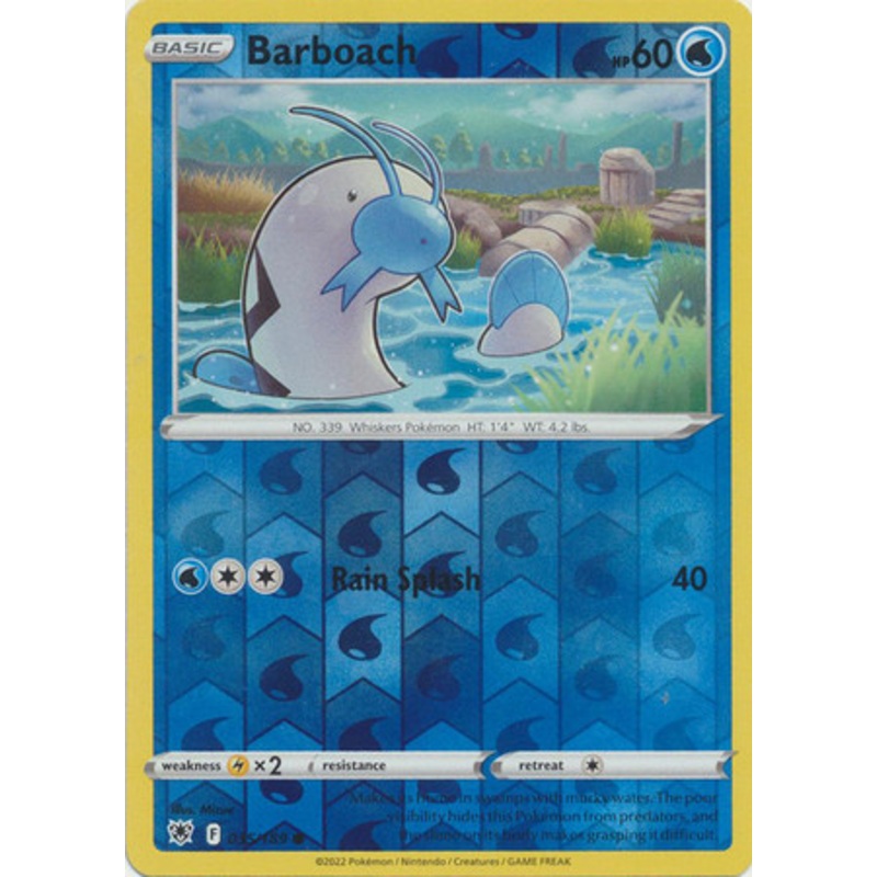 Astral Radiance 035/189 Barboach (Reverse Holo)