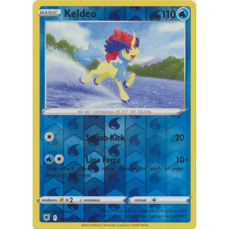 Astral Radiance 045/189 Keldeo (Reverse Holo)