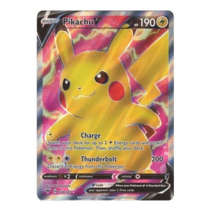 Vivid Voltage 170/185 Pikachu V (Full Art)