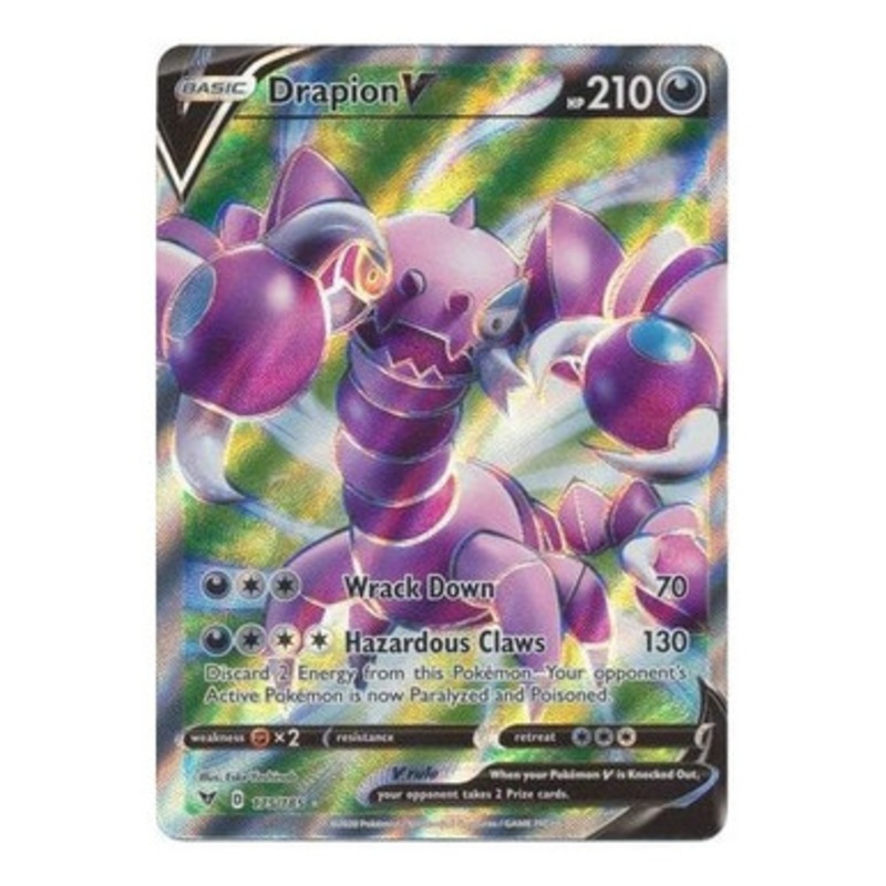 Vivid Voltage 175/185 Drapion V (Full Art)