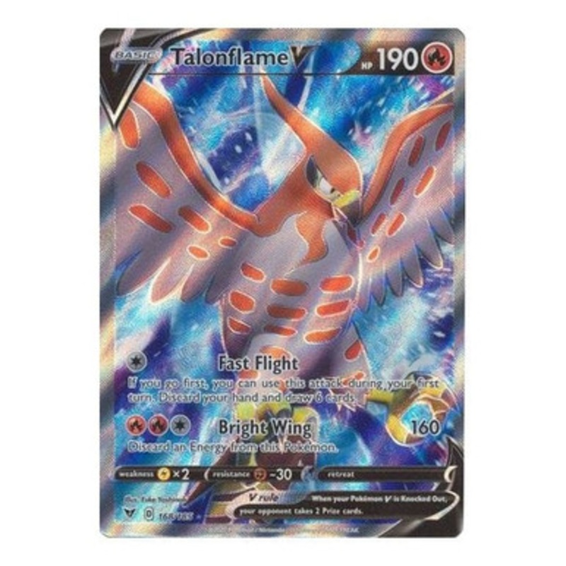 Vivid Voltage 168/185 Talonflame V (Full Art)
