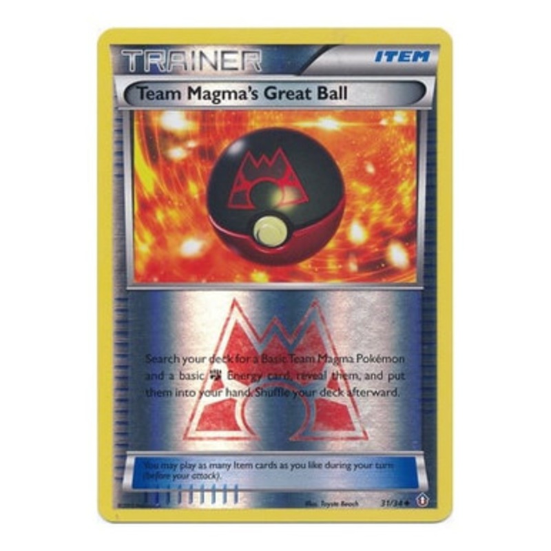 XY Double Crisis 31/34 Team Magma’s Great Ball (Reverse Holo)