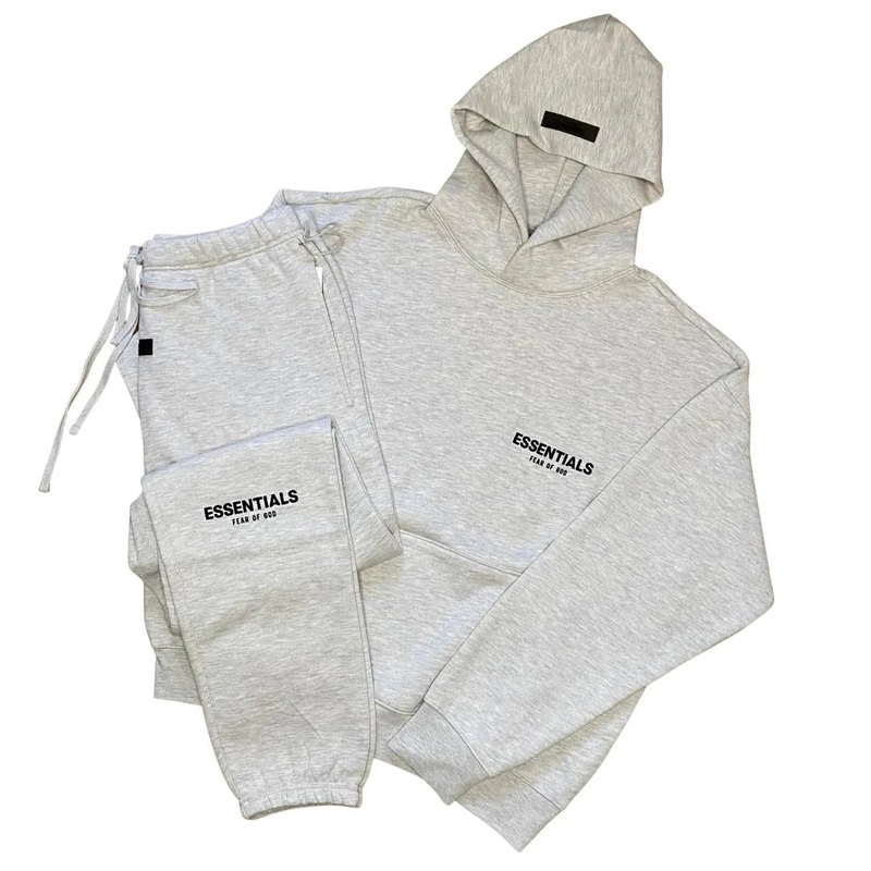 Fear Of God Essentials ‘Light Oatmeal’ Tracksuit SS22