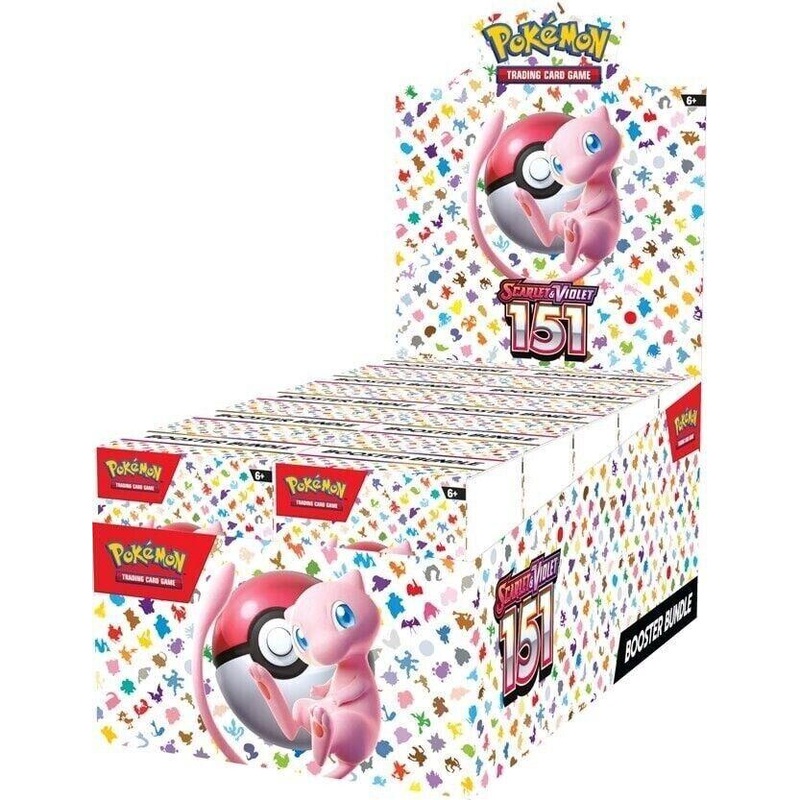 Pokmon TCG Scarlet & Violet 151 Display Case Sealed (10 Booster Bundle)