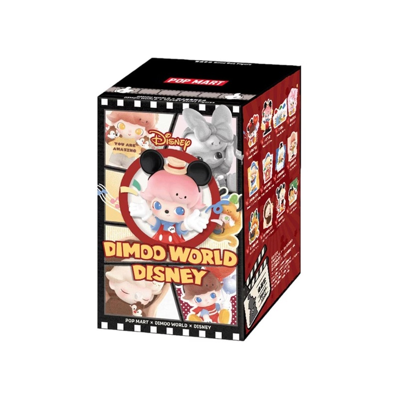 Pop Mart DIMOO World x Disney Series Figures Single Blind Box