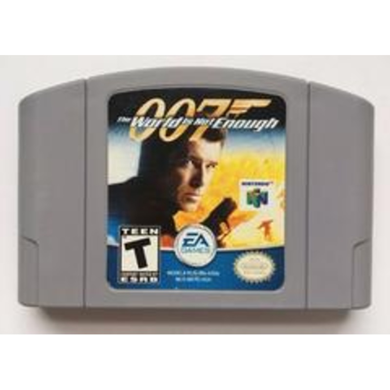 007 World Is Not Enough [Gray Cart] – Nintendo 64 – Used (Loose)