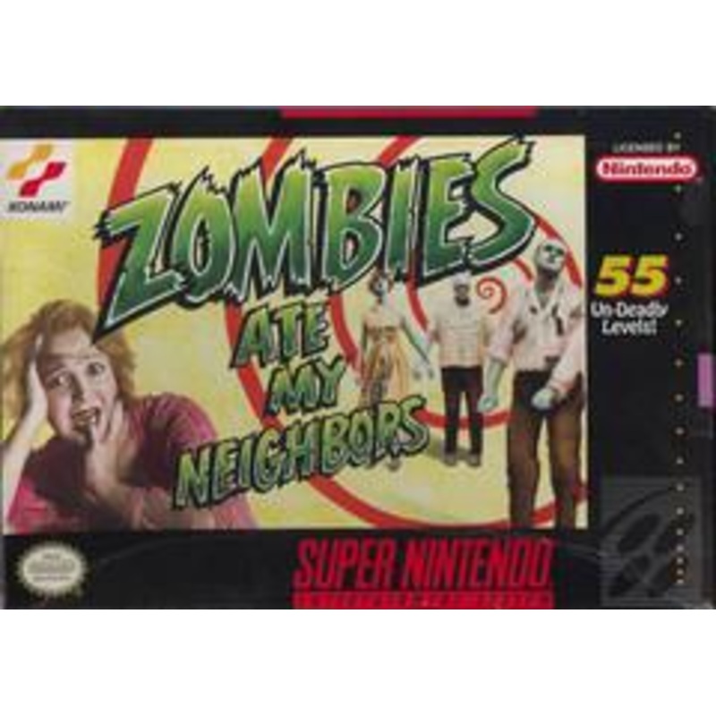 Zombies Ate My Neighbors – Super Nintendo – Used (Complete)
