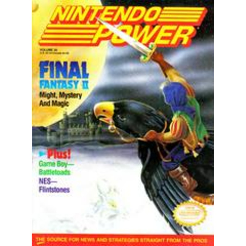 [Volume 30] Final Fantasy II – Nintendo Power – Used (Fair Condition)