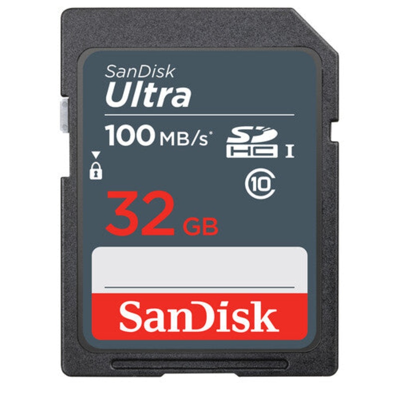 32GB SanDisk Ultra SD Memory Card – Loose