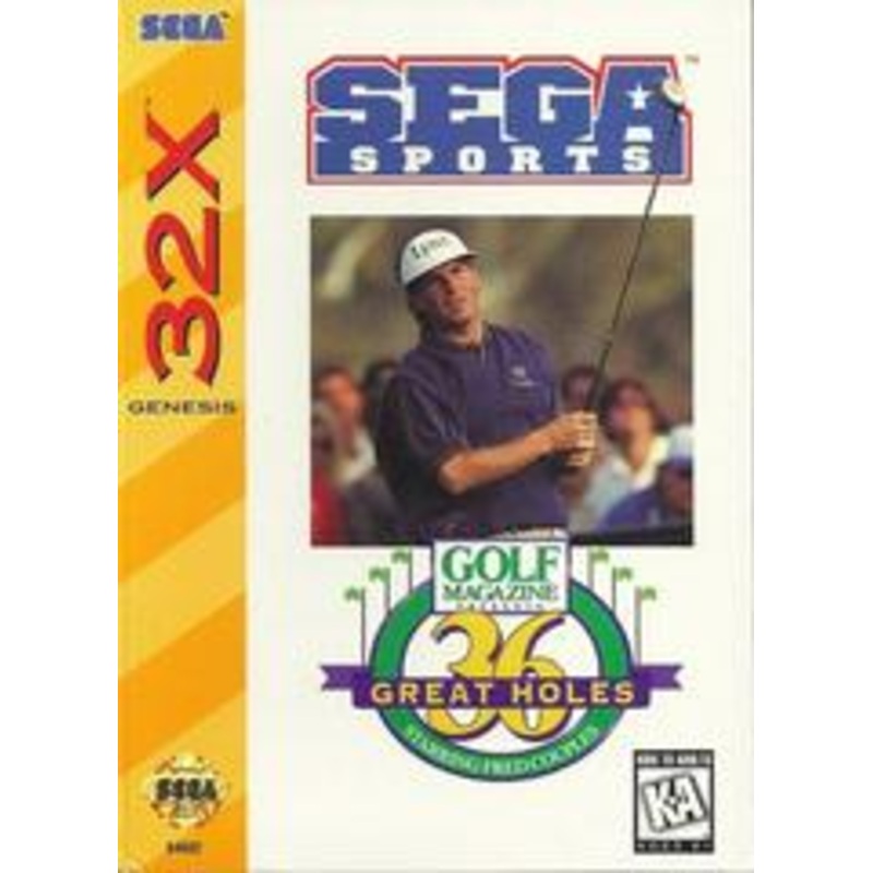 36 Great Holes Starring Fred Couples – Sega 32X – Used (Loose)