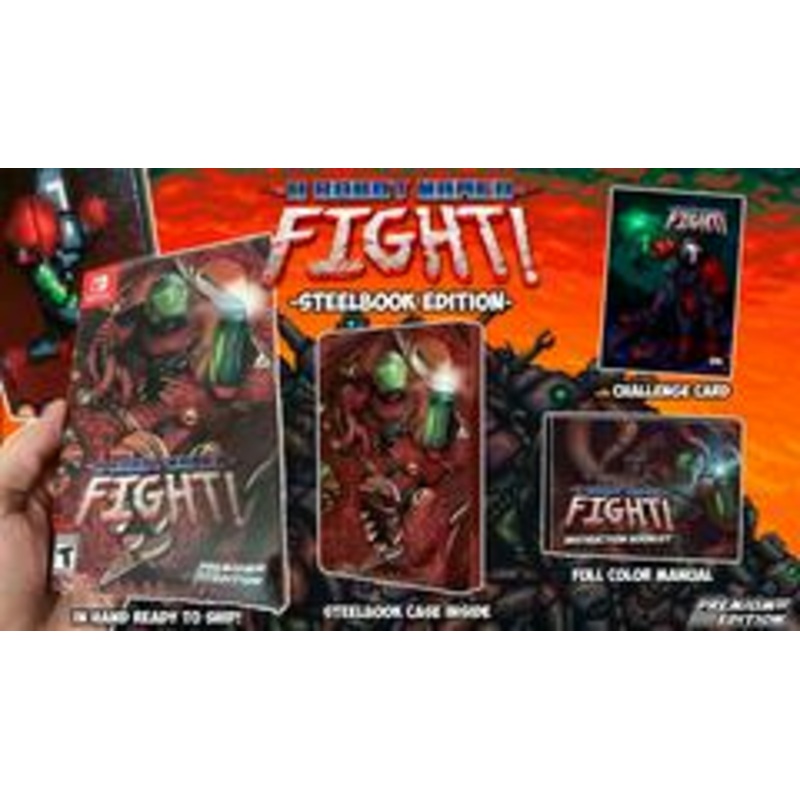 A Robot Named Fight [Steelbook Edition] – Nintendo Switch – Used (Complete in box)