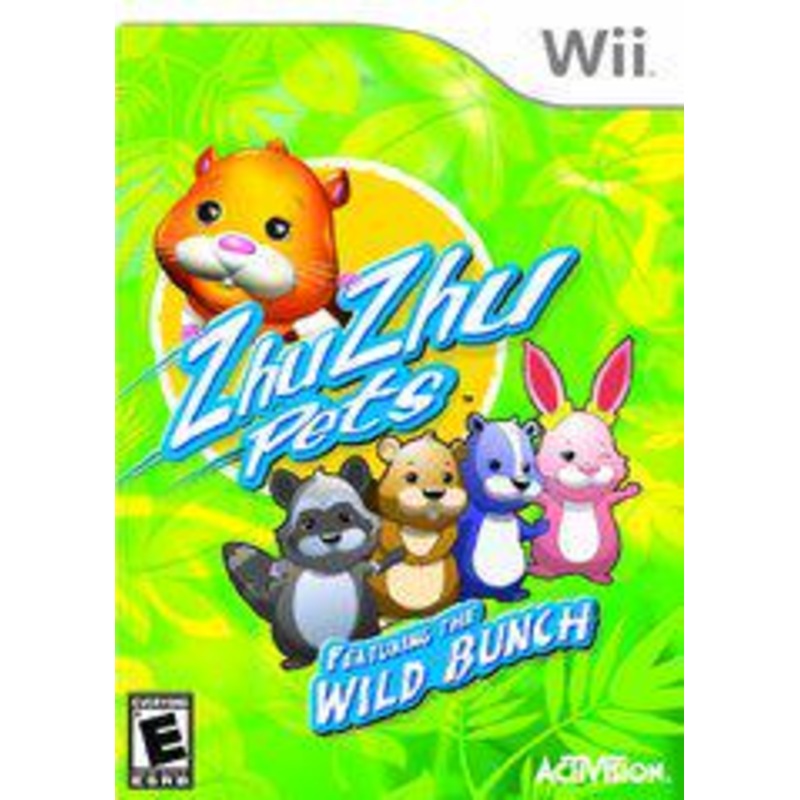 Zhu Zhu Pets 2: Featuring The Wild Bunch – Wii – Used (Loose)