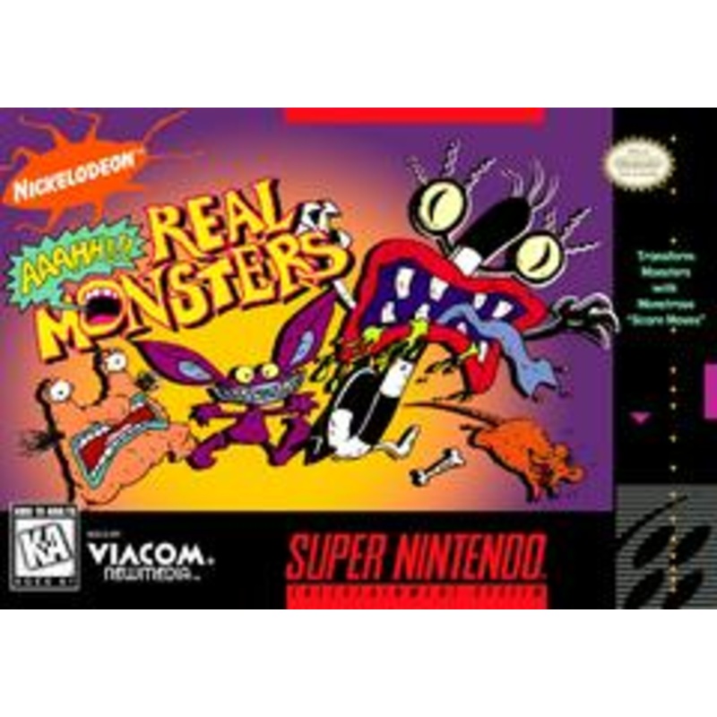 AAAHH Real Monsters – Super Nintendo – Used (Loose)