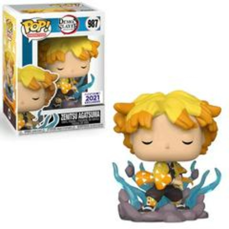 Zenitsu Agatsuma #987 – Funko POP Animation – Damaged Box