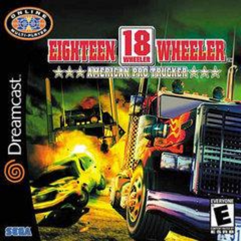 18 Wheeler American Pro Trucker – Sega Dreamcast – Used (Loose)