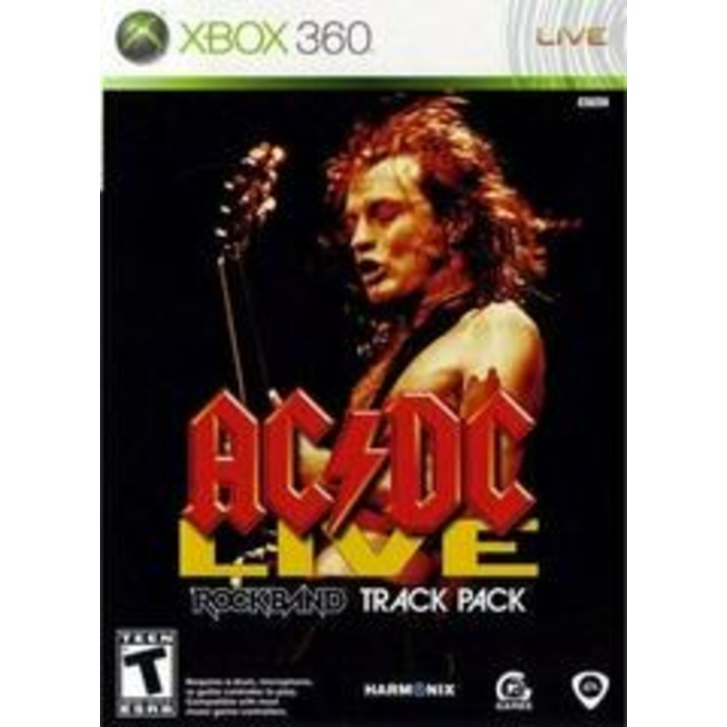 AC/DC Live Rock Band Track Pack – Xbox 360 – Used (Loose)